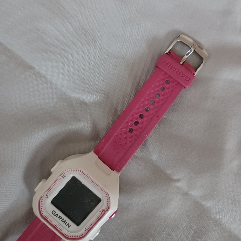 Rare Pink and white GARMIN running watch band - Picture 2 of 9
